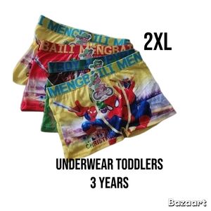 Boys Kids & Toddlers 4 Pack Cotton Boxer Briefs Flexible Comfort